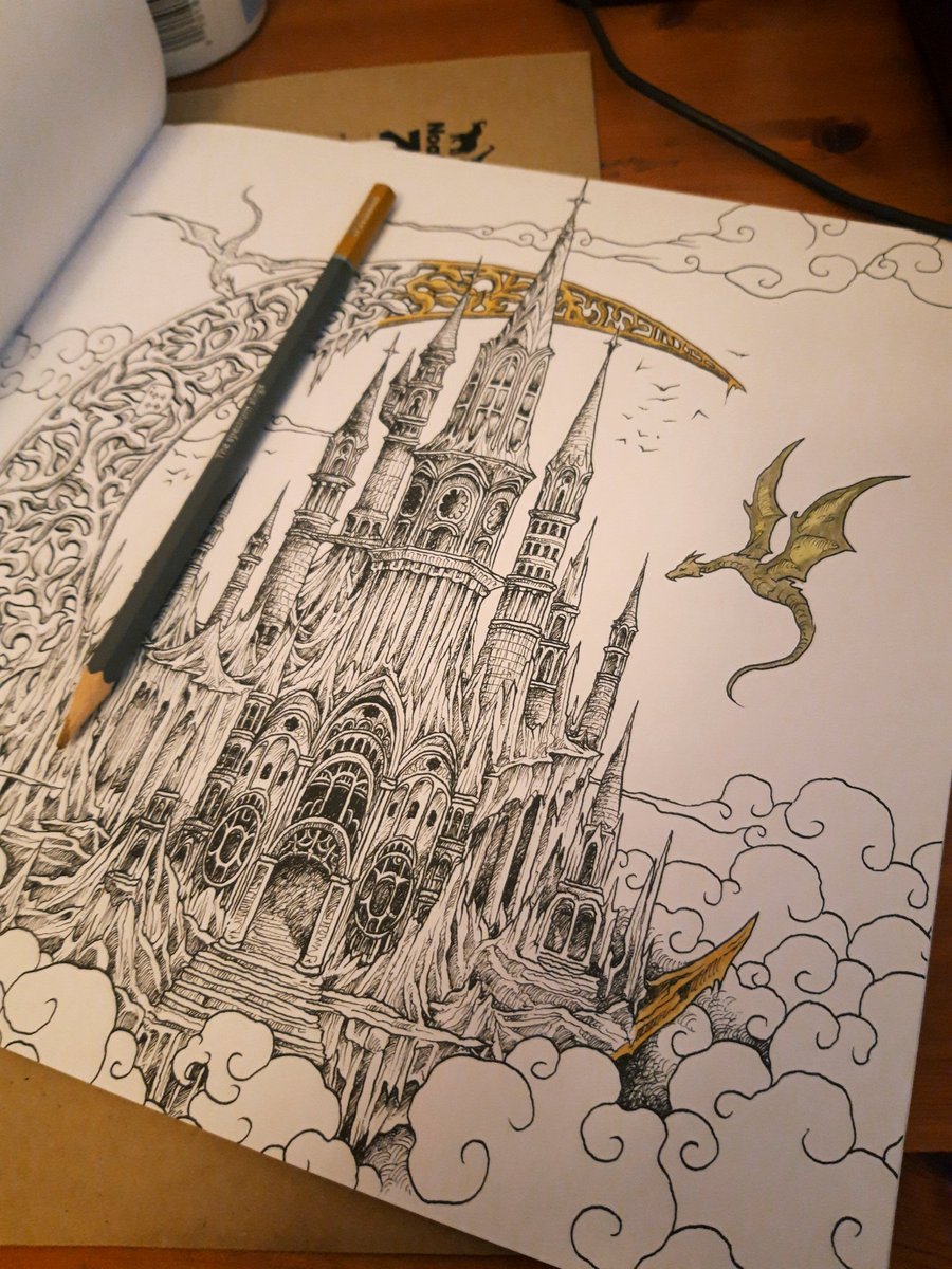 smmitchauthor's tweet photo. Love my new colouring book @kerbyrosanes #fantomorphia it's so dreamy! 😍 and perfect inspiration for #WritingCommunity https://t.co/VA6XayNizj