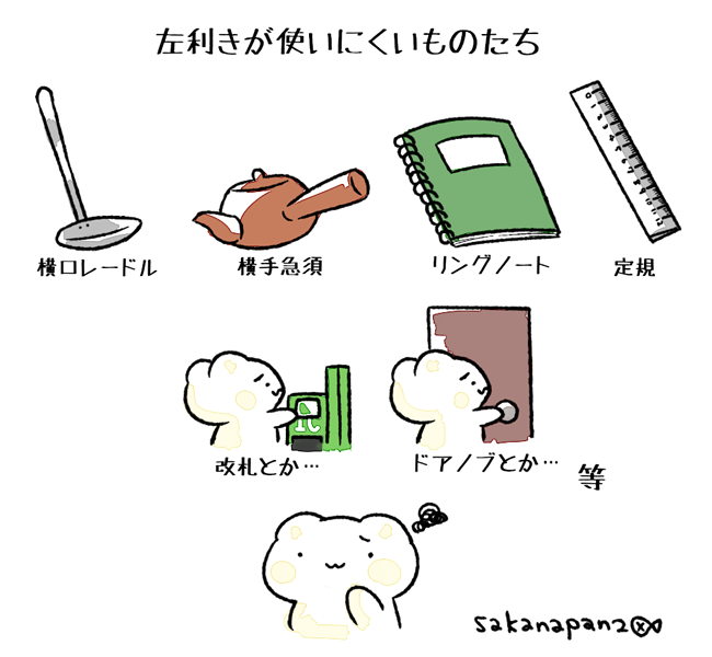 左利きの日のtwitterイラスト検索結果