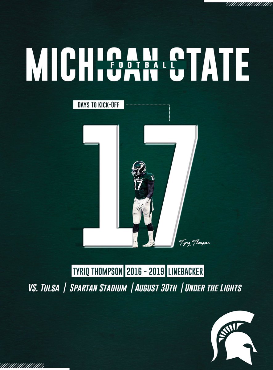 MSU_Football's tweet photo. https://t.co/lv9fvNXxXQ