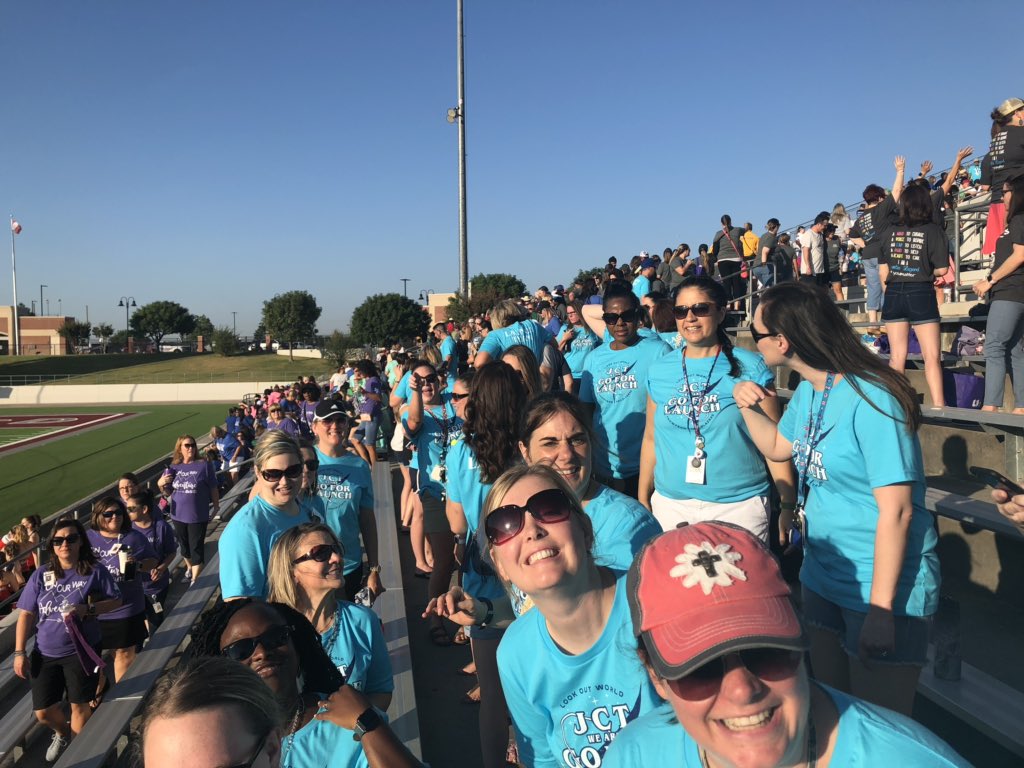 Kicking off 19-20 school year! #JCTGoforLaunch #nisdconvo2019