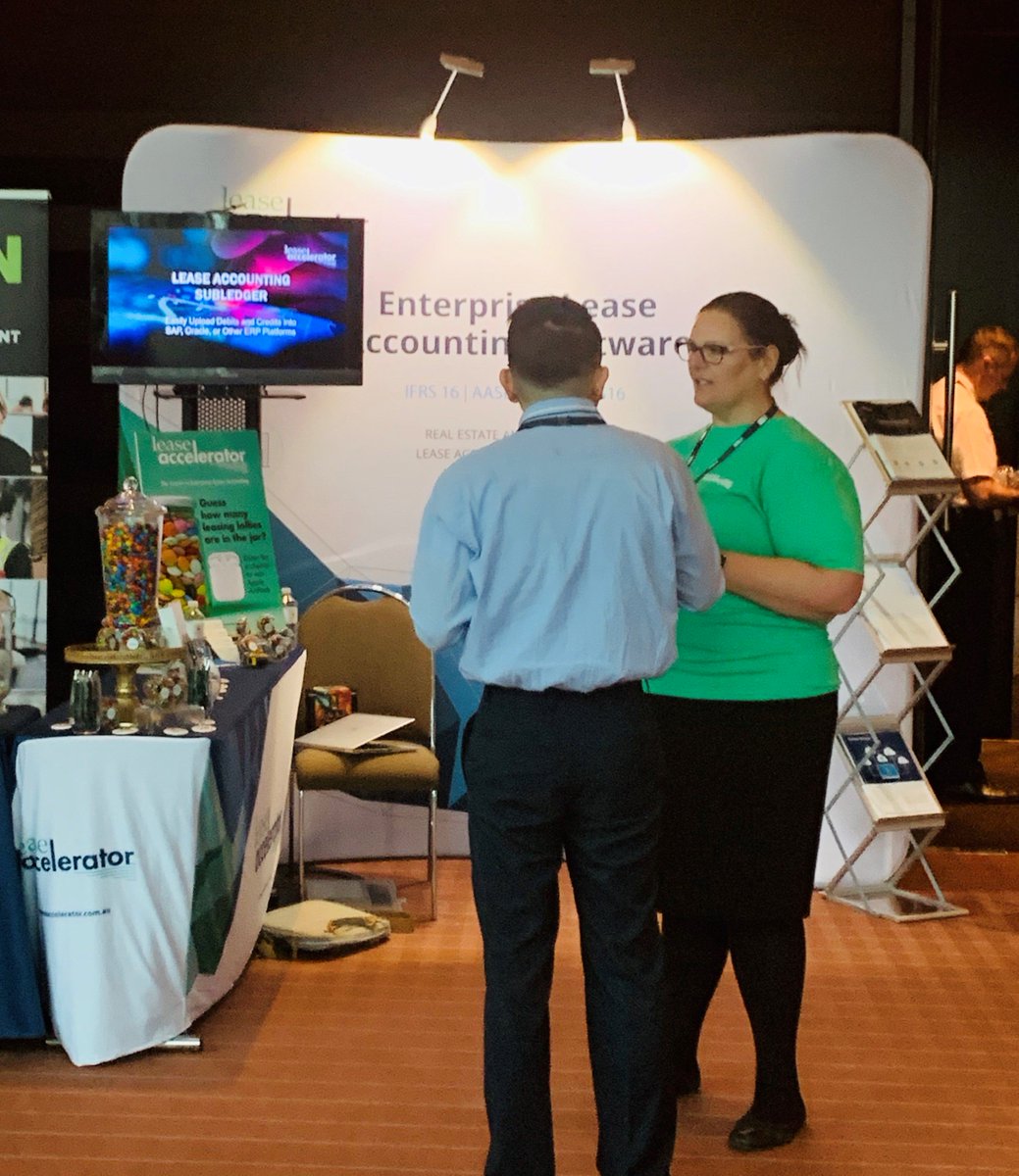 LeaseAccelerate's tweet photo. Members of our @LeaseAccelerate team enjoyed meeting with clients and networking with finance professionals at the CPA Management Accounting Conference in Melbourne, Australia. #aasb16 #leaseaccounting #compliance https://t.co/1bDyb4Pj3J