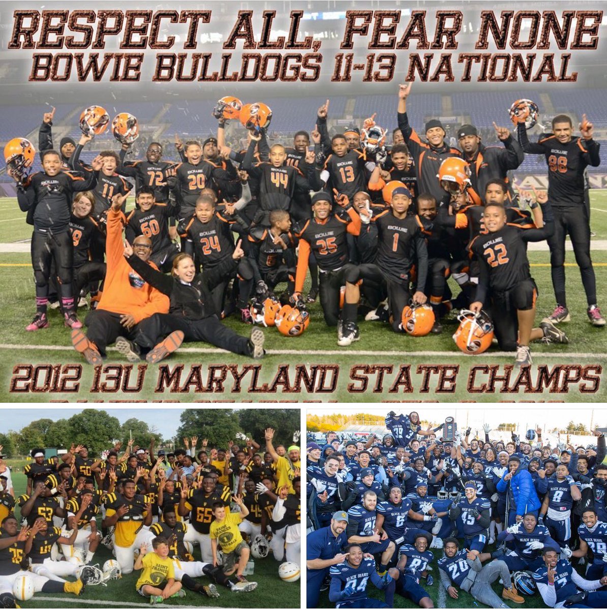 erikrobinson's tweet photo. Winning Championships since the beginning @IsaiahR_7
2012(Club)-2016(HS)-2018(College) #SmartJock #HUFootball #iAmTheCEO #Hampton #FCS #NCAA https://t.co/1wzXOoTplt