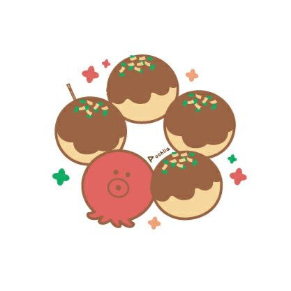 たこ焼きイラスト