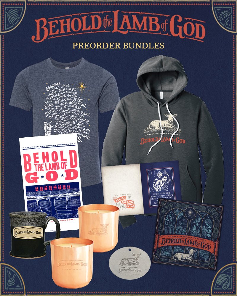 AndrewPeterson's tweet photo. When you Preorder the new BTLOG record (out 10/25) at @TheRabbitRoom store, you can select a bundle of accoutrements based on @stephencrotts’ original art. Bundles will ship with the new record. Merry Christmas to all! https://t.co/gr6z03Tybk https://t.co/J5BLpP8iya