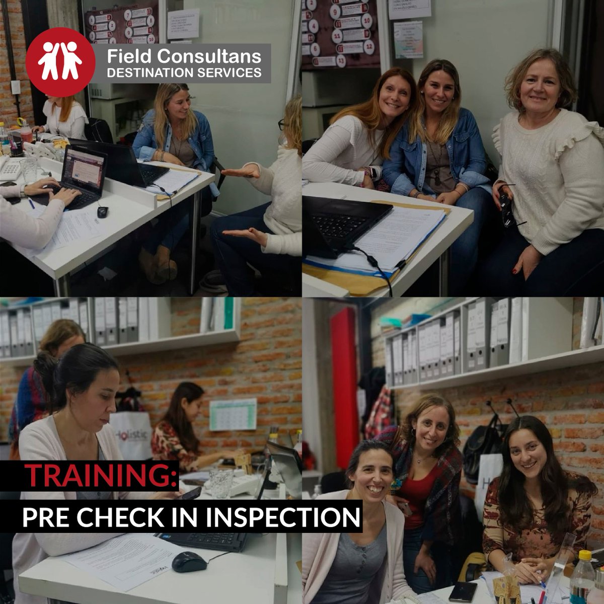 HolisticRelo's tweet photo. Nuestro equipo de Field Consultants y Case managers realizó un Training sobre la pre check in inspection. Proceso fundamental para el cuidado de los intereses del expatriado y de la compañía durante la renta de una propiedad!
.
.
#holisticrelocation #destinationservices #expat https://t.co/237CGe7YeX