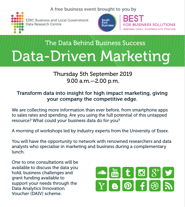 BLGDataResearch's tweet photo. A leading expert in business, a professor with over 3980 citations &amp; 53 research items. @maged_ali shares his tips &amp; practical advice to help #EssexBusiness thrive using the data they already hold. Book your free ticket https://t.co/BmXPLykaw1 #Data2Life #BizHour @BESTGrowthHub https://t.co/WqnA8EhyYv