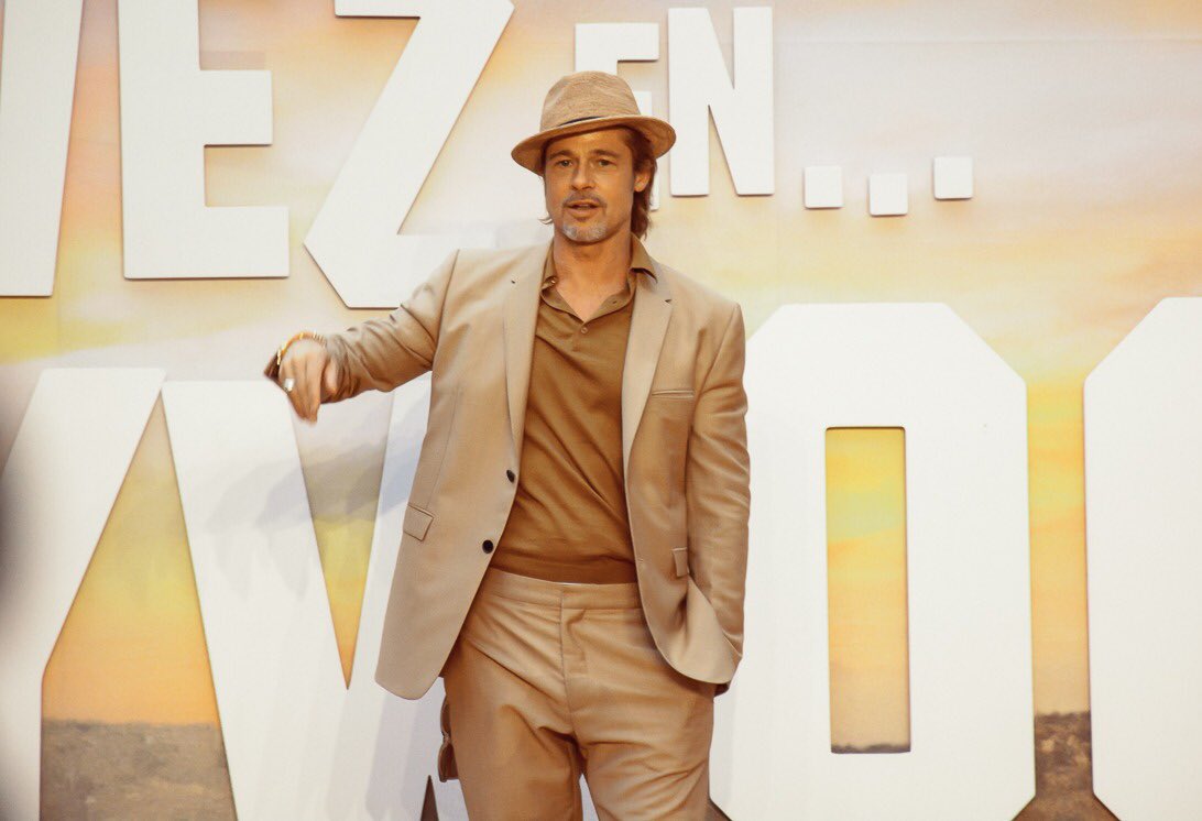 indierocks's tweet photo. Estos fueron algunos detalles de lo que vivimos en la alfombra roja de #HabíaUnaVezEnHollywood, con la presencia de #BradPitt 📸 por @bereriveraof https://t.co/IjIElv0MOo