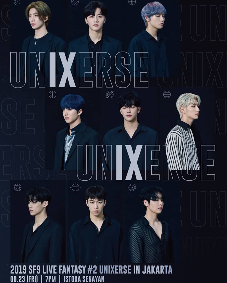 koreanindo's tweet photo. Tickets to “2019 SF9 LIVE FANTASY #2 UNIXERSE IN JAKARTA” available via https://t.co/OdlPhzjyUr and https://t.co/W3Dnq6OIed

#SF9 #SKYBEATSENTERTAINMENT #HRMUSICWORLD #FANTASY #UNIXERSE @Skybeat_ENT @TIMURproduction https://t.co/o0OsNW78Zh
