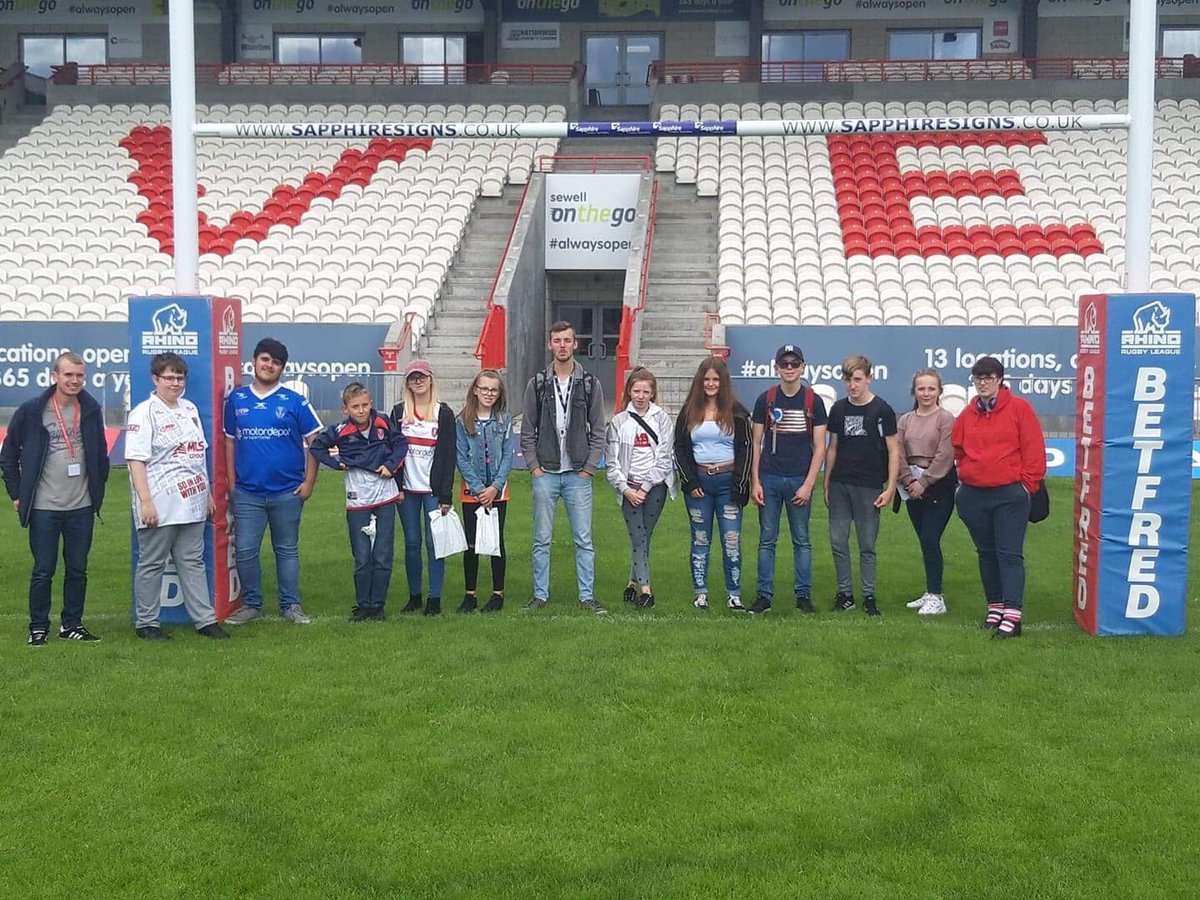 Thank you <a href="/hullkrofficial/">Hull KR</a>, Community Trust and the Heritage Project for a fantastic experience day at Craven Park. #redarmy