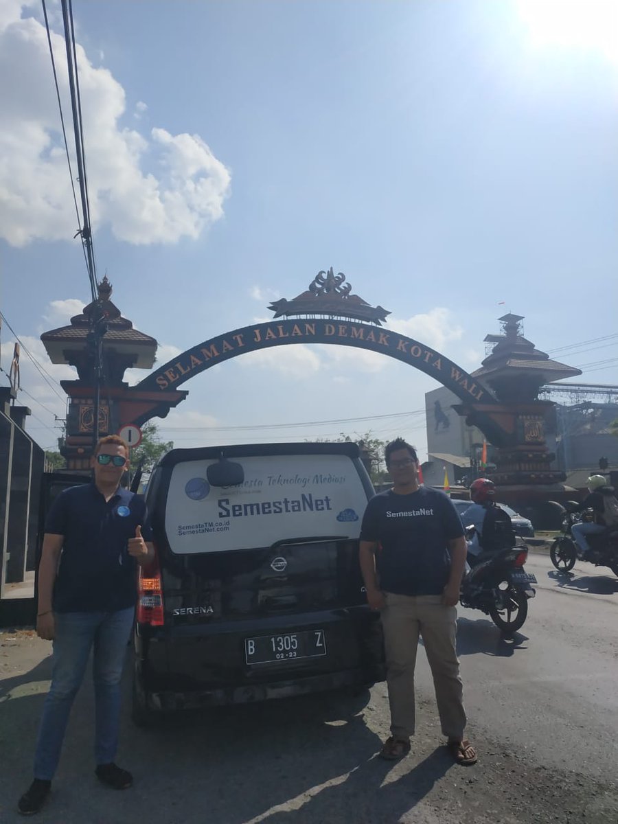 hendri_kw's tweet photo. Kota Wali Demak pun tidak ketinggalan buat di lakukan Survey Pesantren untuk Free Internet nya SemestaNet... Semoga Berkah... Aamiin...

#SemestaNet #1000freeinternet #STM https://t.co/qHEX8e6Gx7