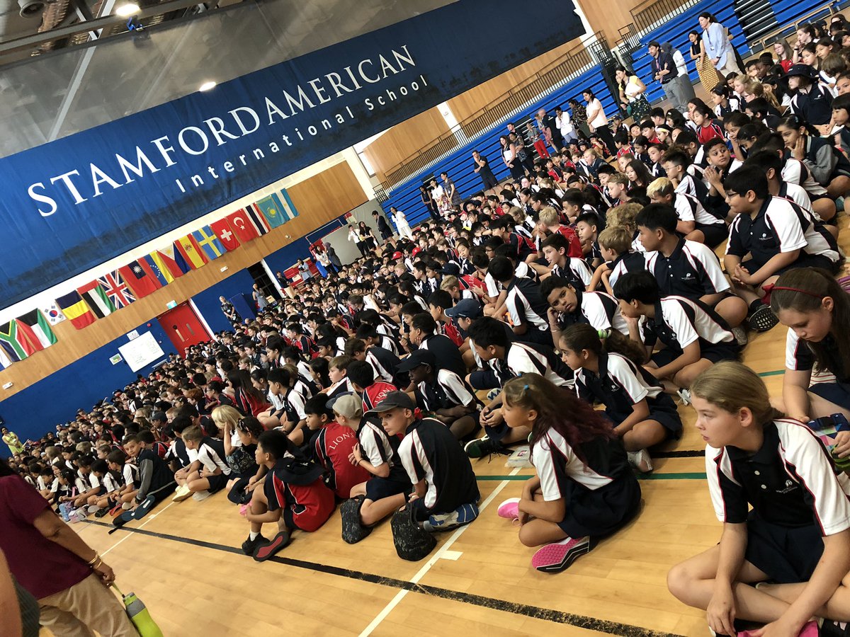 Today we found the first 5JMOL Rock Paper Scissors champion! Day 1 <a href="/SAISSingapore/">Stamford American</a> was filled with getting to know each other fun games and activities! Looking forward to more tomorrow. @#FirstDayOfSchool2019 #grade5rocks