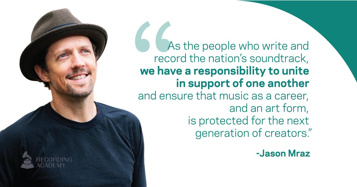 GRAMMYAdvocacy's tweet photo. We're thrilled to announce that two-time GRAMMY-winner @jason_mraz is the first-ever #DistrictAdvocate Ambassador and will encourage and inspire other @RecordingAcad members and music supporters to join him in this nationwide rally, Oct. 2nd. Learn more: https://t.co/Rjzz4e9V7g https://t.co/3XKY5sX44x