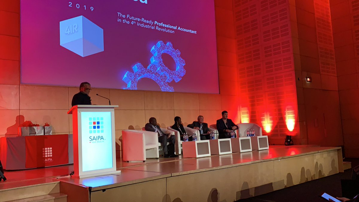 SAIPAcomms's tweet photo. #SAIPAproud #AccountingiNdaba on simplifying #4IR. “All about finding balance.” https://t.co/4l8MTWHV8I