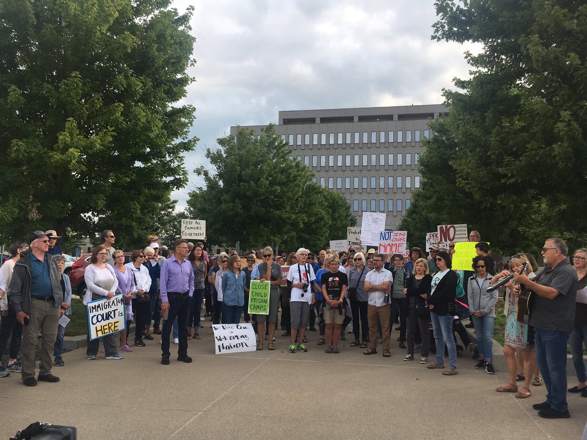 In the midst of so much darkness, to be with St Joan of Arc and ICOM at a detention center vigil brings my heart light and hope.