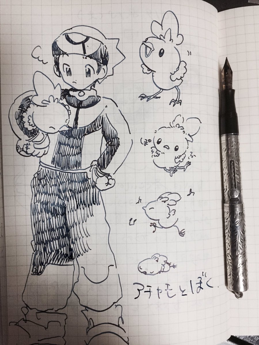アチャモとぼく https://t.co/GtqoB8cL5V