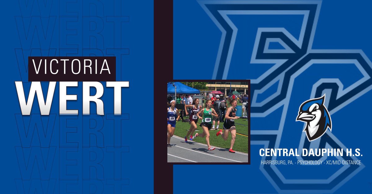 BlueJaysXCTF's tweet photo. Today’s featured member of the ECTF class of ‘23 is Victoria Wert, a recent grad of Central Dauphin HS.  A psychology major, Victoria will run mid-distance and XC for the Jays.  Welcome to E-town, Victoria! #ECXC #flytogether https://t.co/v8ADs8oaLO
