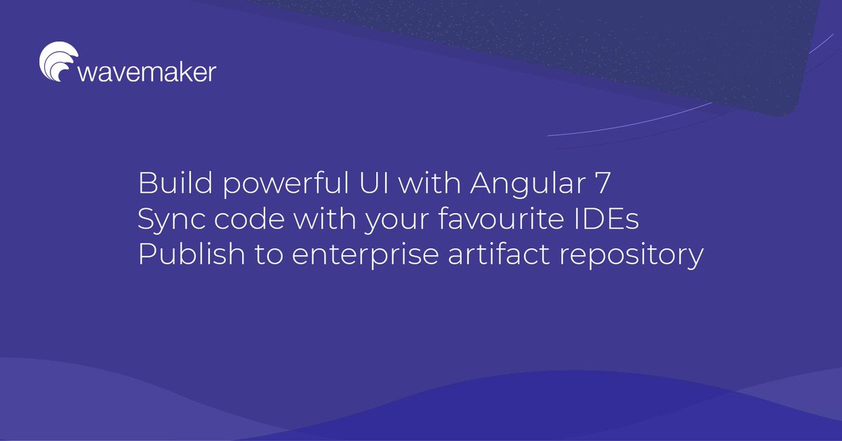 WaveMaker's tweet image. #WaveMaker10 What&apos;s in it for you!
lnkd.in/fEfrg3n
#wavemaker #digitaltransforamtion #lowcode