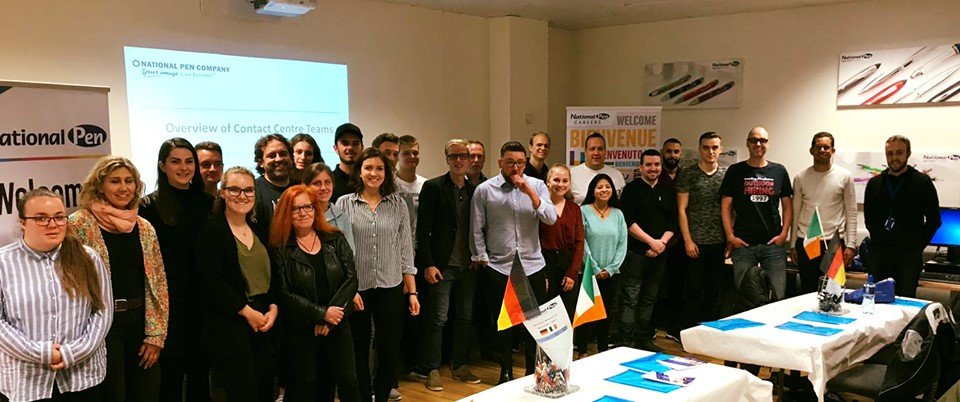 NationalPenLtd's tweet photo. A huge welcome to our new employees who will be joining our team in Dundalk! Over the next 6 weeks, we will hire and onboard over 450 employees across all departments.  #NationalPenCareers https://t.co/4ogZC18ubu