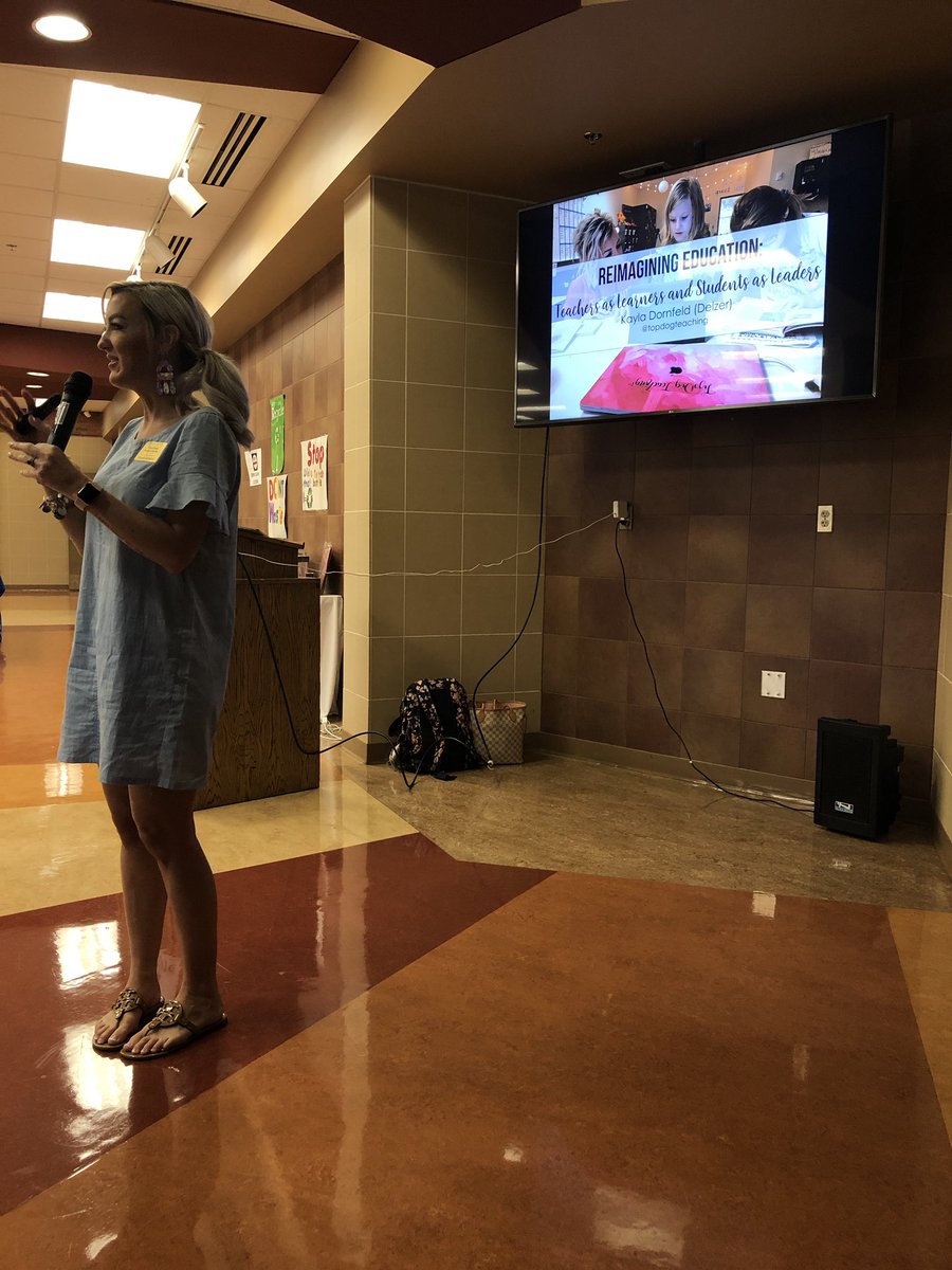 jthorstad's tweet photo. Excited to enjoy this front-row experience with @TopDogTeaching Kayla (Delzer) Dornfeld! #ignitelearningMN https://t.co/Occz6mtbuk