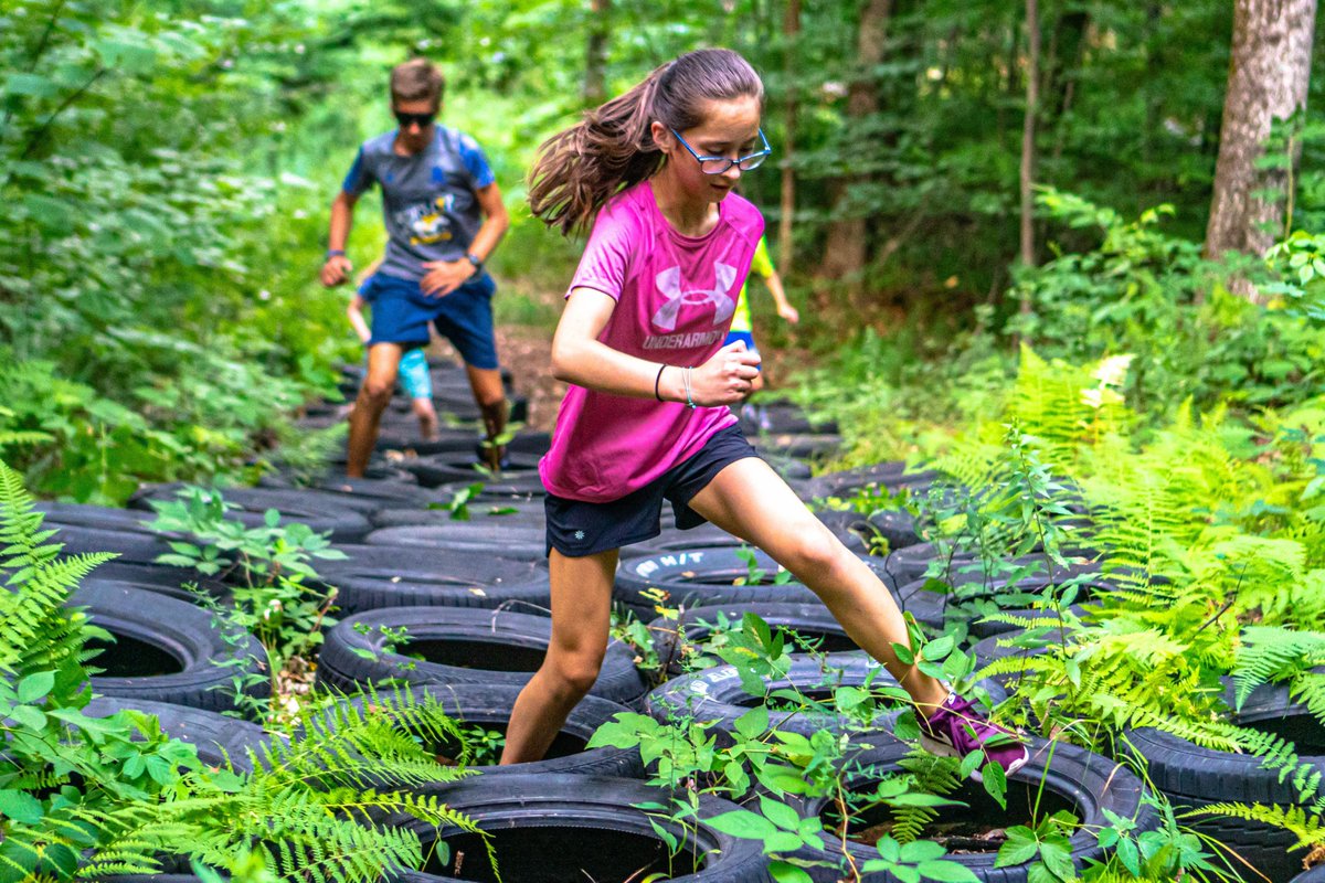 StrattonMtnSch's tweet photo. The SMS Nordic BKL camp is off and running (literally!) with a full week of fun and training ahead for 60 lucky skiers! 🏃‍♀️🏃‍♂️ #GoSMS #NordicSkiing #CrossCountrySkiing #XCSkiing #SummerCamp https://t.co/6YVbu6XuAC