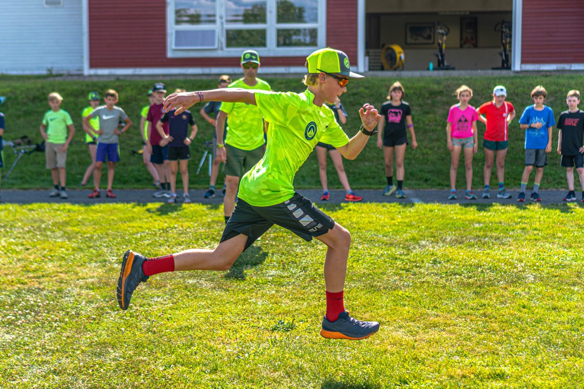StrattonMtnSch's tweet photo. The SMS Nordic BKL camp is off and running (literally!) with a full week of fun and training ahead for 60 lucky skiers! 🏃‍♀️🏃‍♂️ #GoSMS #NordicSkiing #CrossCountrySkiing #XCSkiing #SummerCamp https://t.co/6YVbu6XuAC