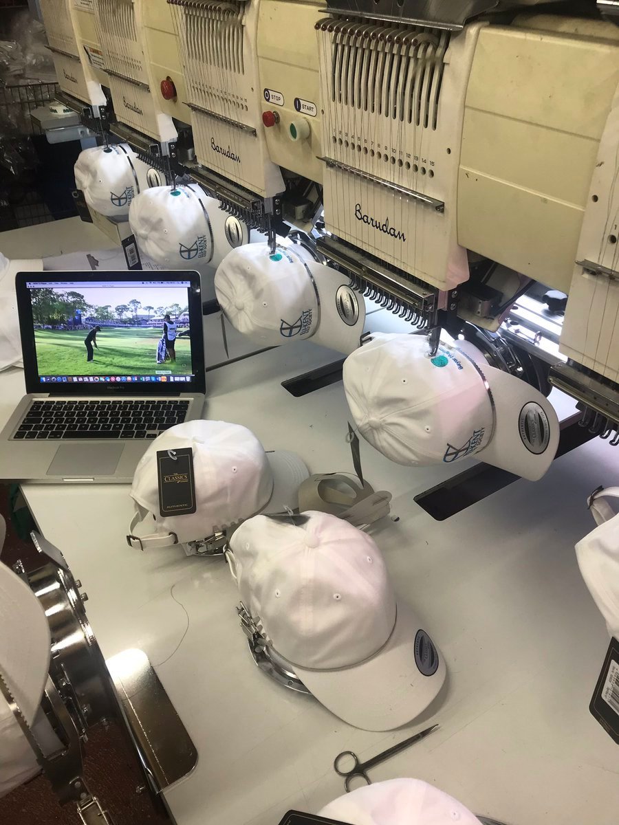 HazzadGolf's tweet photo. Custom #Flexifit #Golf Caps with embroidered logo. look smart on and off the course. All embroidery is done in house by our design team,using state of the art #technology @modestgolf https://t.co/0oF0RMzTug
