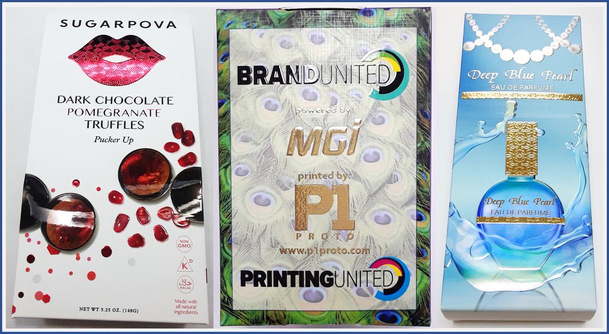 MGI_USA's tweet image. Packaging gurus @Phase1Protos guide brands &amp;amp; product designs w/ #JV3D special effects from @KonicaMinoltaUS. @PrintMediaCentr's #ProjectPeacock #Dallas Print Fair souvenir @printingunited &amp;amp; @brandunitedexp promo boxes a big hit! @whattheythink has story:  tinyurl.com/y6xbjwlx
