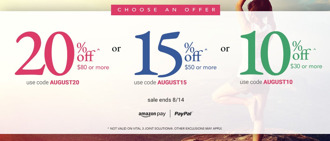 BronsonVitamins's tweet photo. Not one, not two, but THREE ways to save! Shop now and save up to 20% off your order! 

https://t.co/emDjTTekTv https://t.co/VyQqvGzLRs