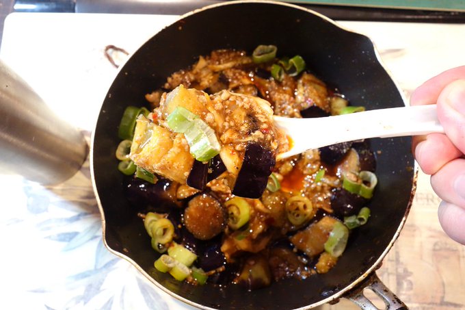 麻婆茄子!暑さに勝ち抜く!!('ε` )MA=BONASU!!! 