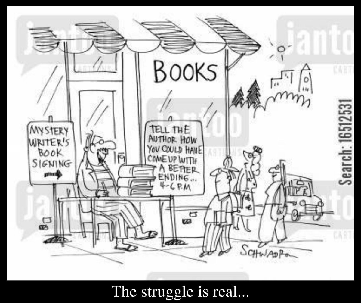 jamieelizabeth7's tweet photo. Struggles authors face...
#DoNotCriticize #IfYouHaveNothingNiceToSay #BecauseBooks #BecauseReading #BecauseMysteries https://t.co/tet6gXr49i