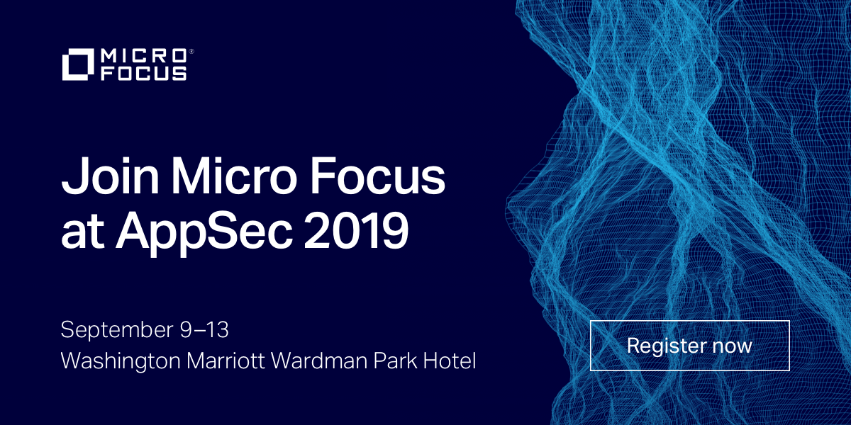 EnablementGURU's tweet photo. Join @MicroFocusSec at @OWASP’s Global #AppSec in #WashDC in September and see how #MicroFocus Fortify can help your agency start testing apps in a single day. #GlobalAppSec #owasp https://t.co/W4Vftb6IXo https://t.co/sdnZ8QHqoj