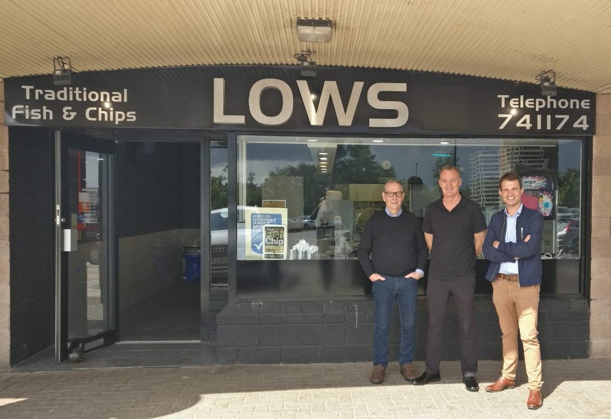 AndrewBowie_MP's tweet image. Really good to visit and catch up with David Low, owner of the award winning @lowstraditional Fish and Chips in Westhill. A brilliant and growing local business who only buy from local suppliers. The original and best take away! 🐟🥔