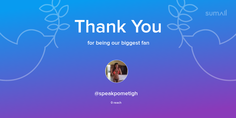 carlaozcr's tweet photo. Our biggest fans this week: speakpometigh. Thank you! via https://t.co/4MXymk9uVm https://t.co/4es25z7Yi8