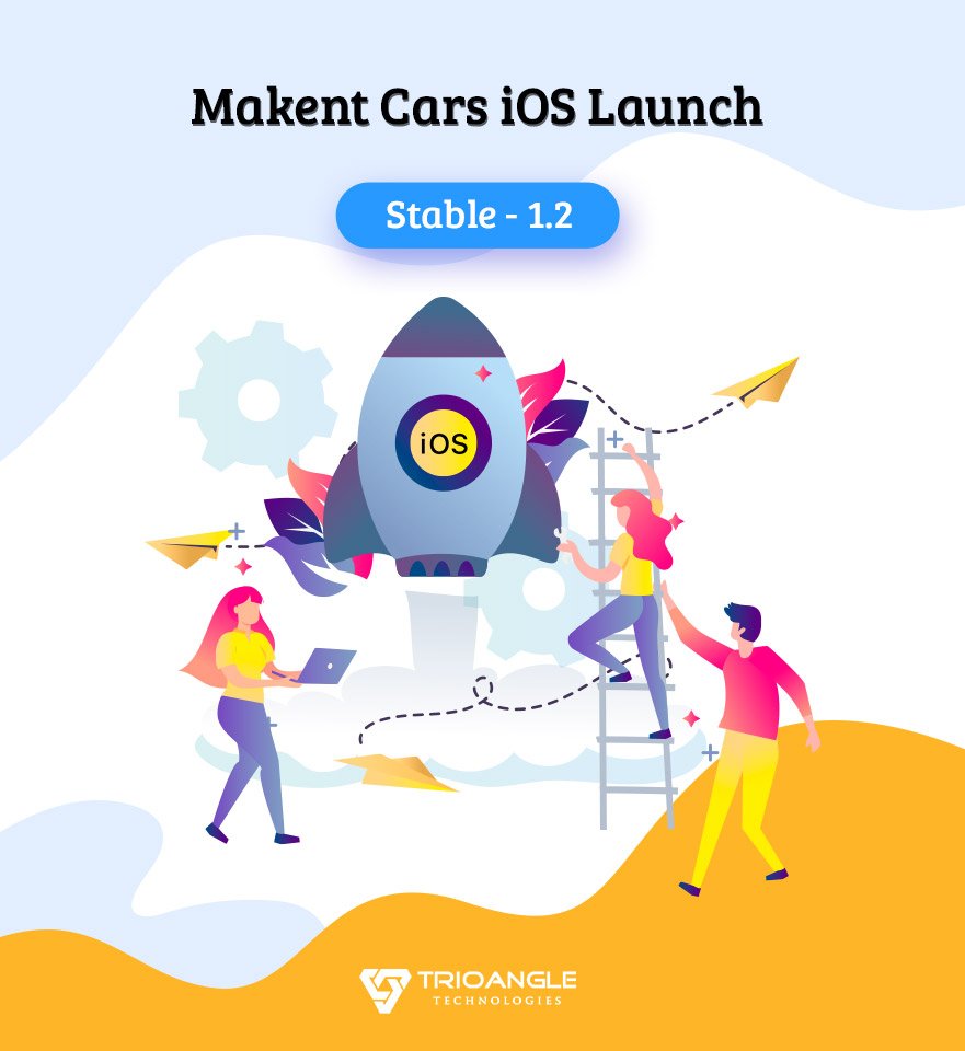 Trioangle's tweet photo. Hurray! Makent Cars iOS App Is On Live .https://t.co/bhtn8miMr2 #productlaunch #ios #Android #carrentalscript #carrentalsoftware #business #trioangle
Visit Us at, https://t.co/oka1Rcvykw https://t.co/mVpYkusQqj