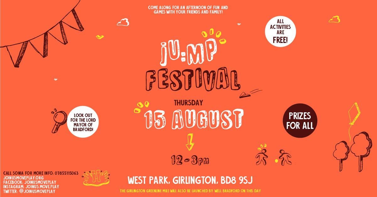 Who’s joining us alongside <a href="/LordMayorBD/">Bradford Lord Mayor</a> this Thursday for the launch of our Girlington Green Mile? 🍃

We have teamed up with <a href="/JoinUsMovePlay/">JoinUsMovePlay</a> to bring local families and residents an afternoon of fun!

Egg &amp; Spoon race anyone 🥚🥄🙋🏽‍♀️