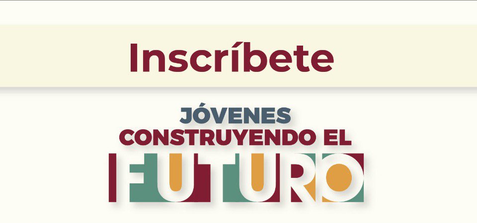 PROGRAMASOC's tweet photo. Jóvenes Construyendo el Futuro es un programa que busca que miles de jóvenes entre 18 a 29 años de edad puedan capacitarse en el trabajo. El Gobierno de México les otorgará una beca mensual de 3,600 pesos para que se capaciten durante un año.
Clic aquí
https://t.co/q4pFYI4vCV https://t.co/jz3EqV4OkE