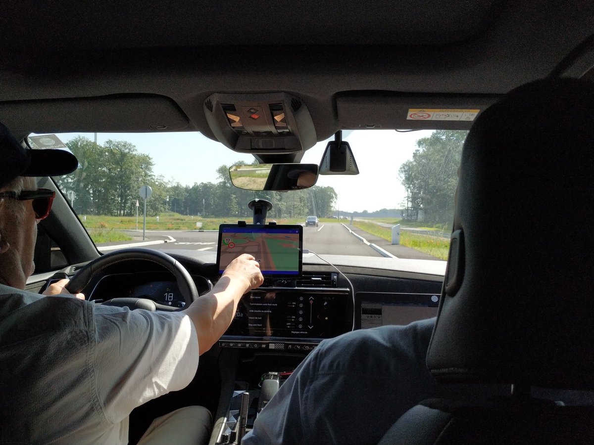 EricssonLabs's tweet photo. Couldn't make it to France for the final #5GCAR demonstration? We've got you covered with a recap of all the action from #Linas: https://t.co/BpZ85O7kjN https://t.co/FArNTujBeN