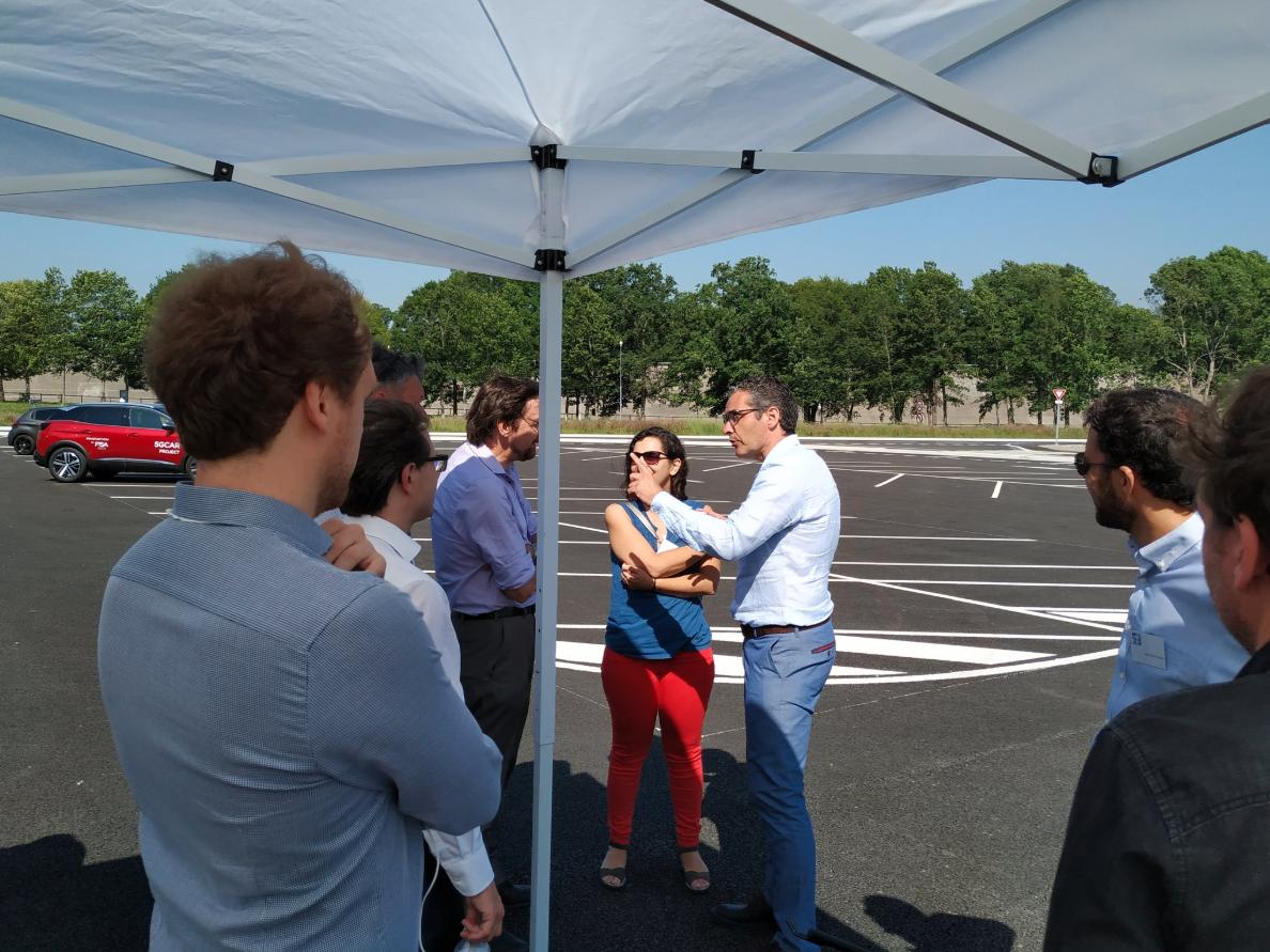 EricssonLabs's tweet photo. Couldn't make it to France for the final #5GCAR demonstration? We've got you covered with a recap of all the action from #Linas: https://t.co/BpZ85O7kjN https://t.co/FArNTujBeN