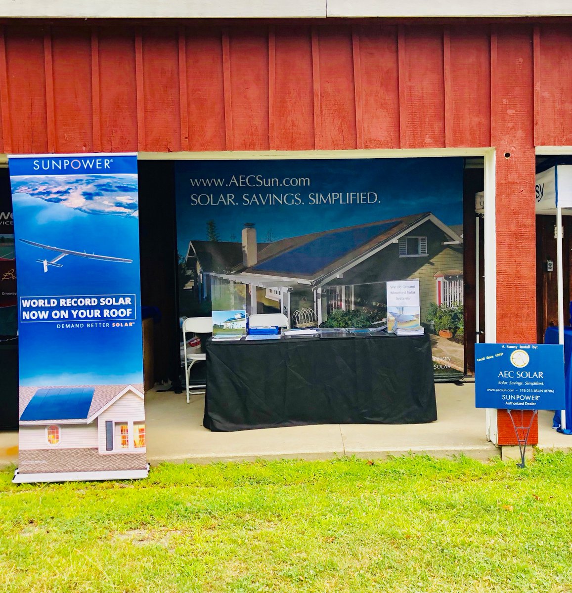 For Solar, Savings, Simplified come visit our residential Solar Team at the Altamont Fair today through Sunday! (10:00am to 7:30pm) 
518-213-8SUN 
aecsun.com