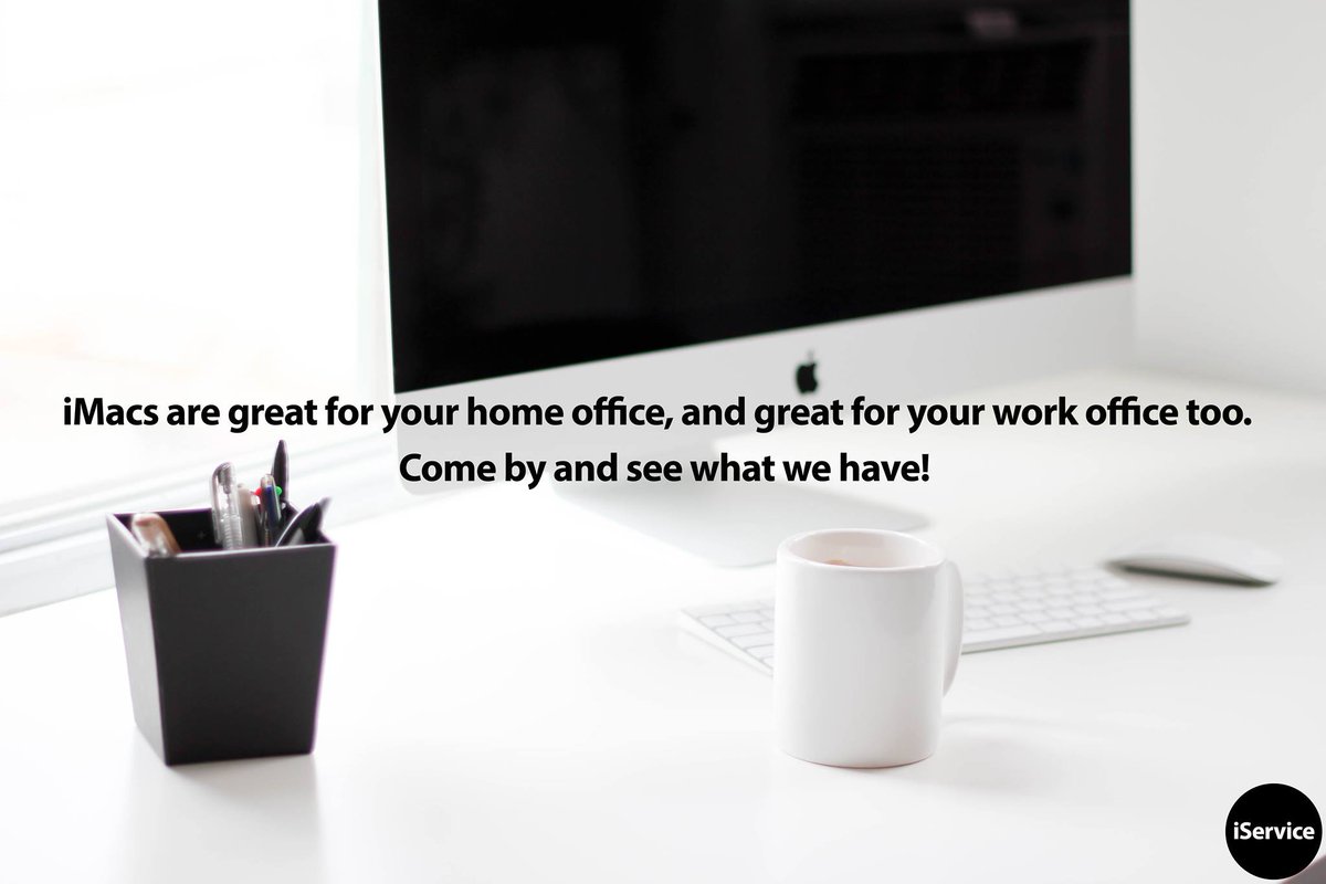 We have Pre-Owned iMacs starting at $749! iMacs are great for your home office and even great for your office at work too! Come stop by and see our selection!