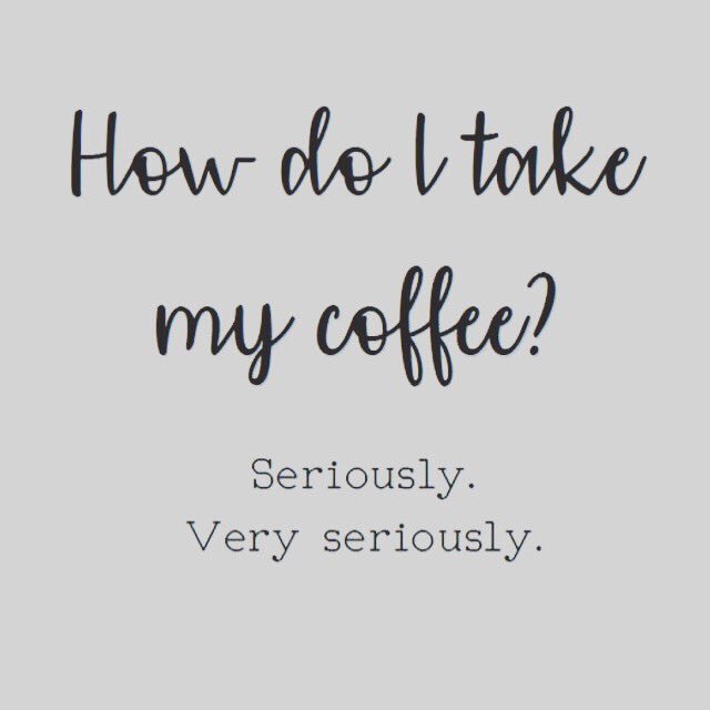 How do you take your coffee?? ☕️ 
#coffee #HappyTuesday #calicoffeebar