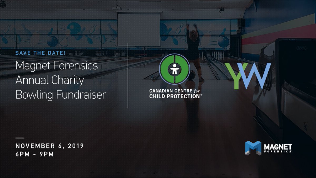 ThisIsMagnet's tweet photo. Our Annual Bowling Fundraiser is back for another year! This year we are supporting YWโs Emergency Shelter and Canadian Centre for Child Protection. More details around sponsorship opportunities and registration for the event coming soon! @ywcakw @CdnChildProtect #MagnetHelps https://t.co/QKVMCuVWJO