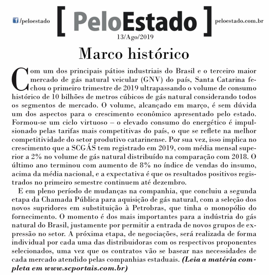 scgasoficial's tweet photo. Marcos histórico do gás natural em Santa Catarina https://t.co/qlbfiGqMAq #SCGÁS #DesenvolveSC https://t.co/BFfiEmm0N7