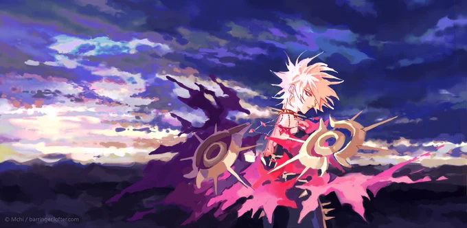 #俺が描いたカルナを見てくれ 