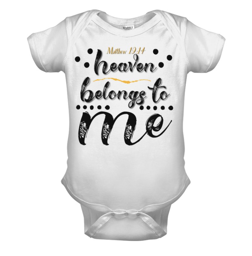 😍Righteous Star Apparel😍
Righteousstarapparel.com
🔥📖Matthew 19:14📖🔥 
But Jesus said, Suffer little children, and forbid them not, to come unto me: for of such is the kingdom of heaven. #righteousstarapparel #babyshower #babyfever #babyshark #babyfashion #babywear #Amen