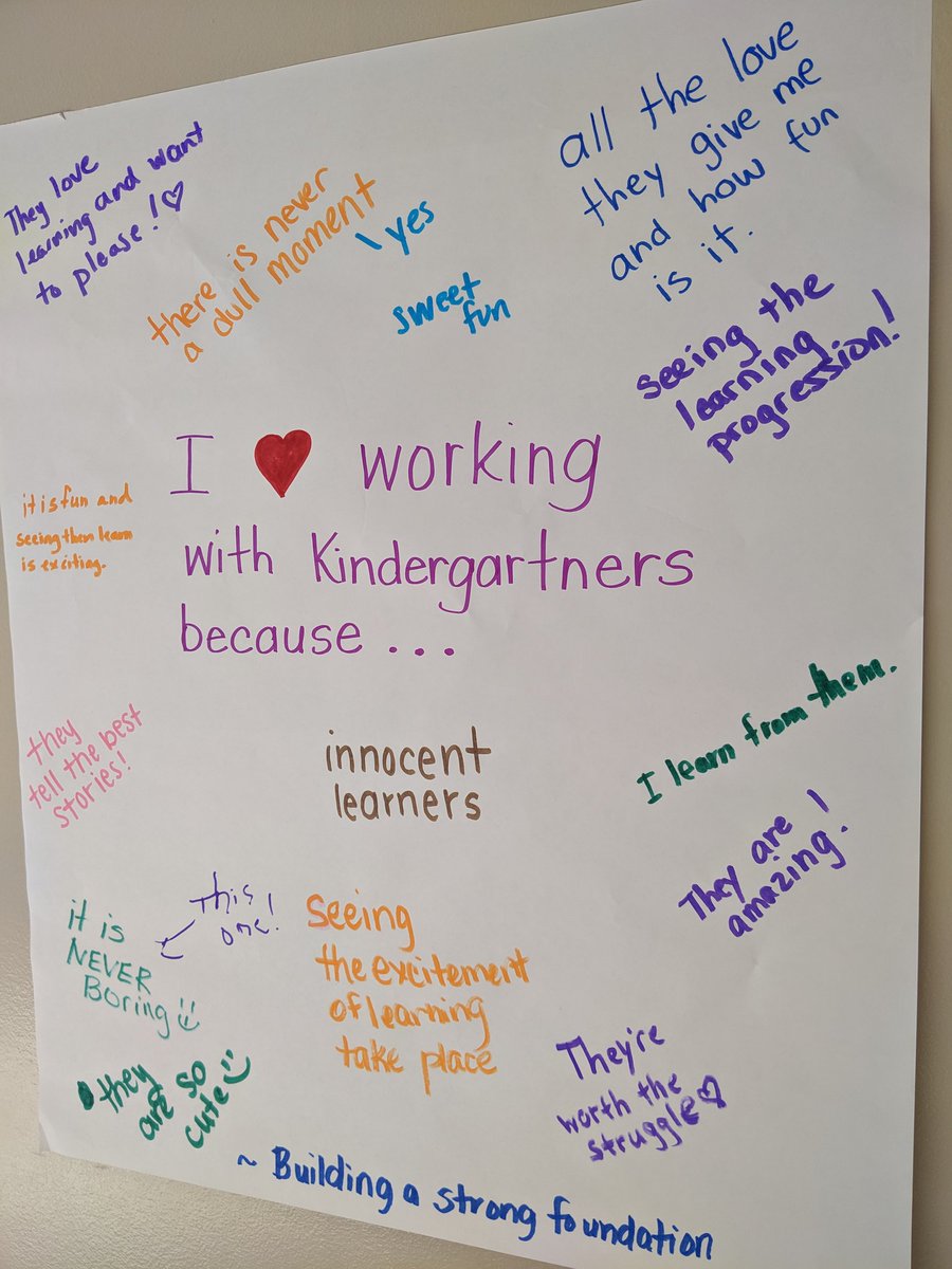 KgturnerErlyLnr's tweet photo. Good Things for Children happening @LEScoolcats for K teachers today and tomorrow. SO excited for all our teachers that chose to come today! β€οΈ #wsfcsearlylearning #LearngrowplayinK @ECPKteach @KBendheim https://t.co/vMa4PCvs3j