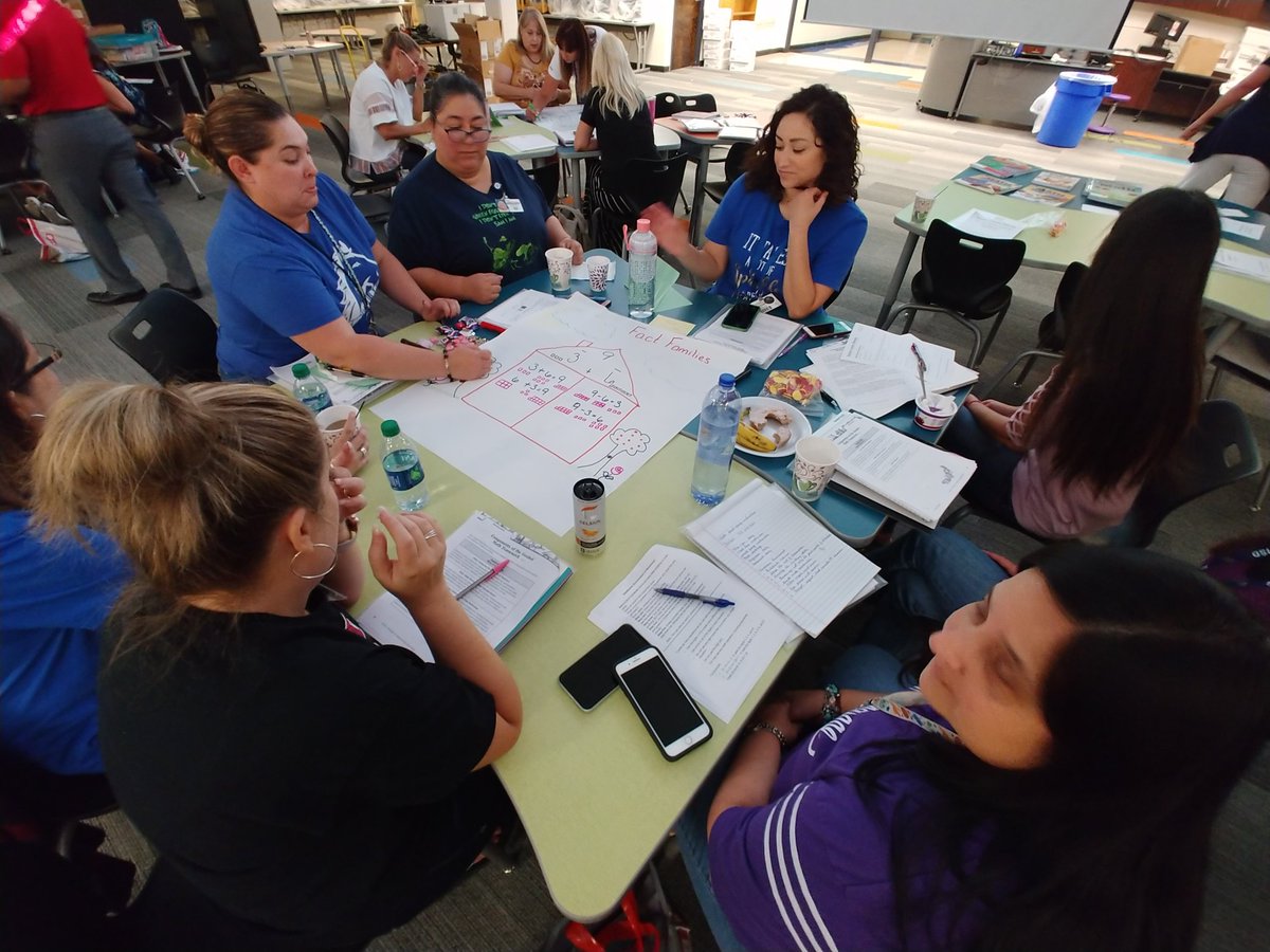 ELDOMath's tweet photo. Loving today's math training! Lot's of energy, excitement, and learning at El Dorado!  @NEISD_MATH @NEISDCurriculum @NEISD @Amber_TCM https://t.co/08T7cN1KtY