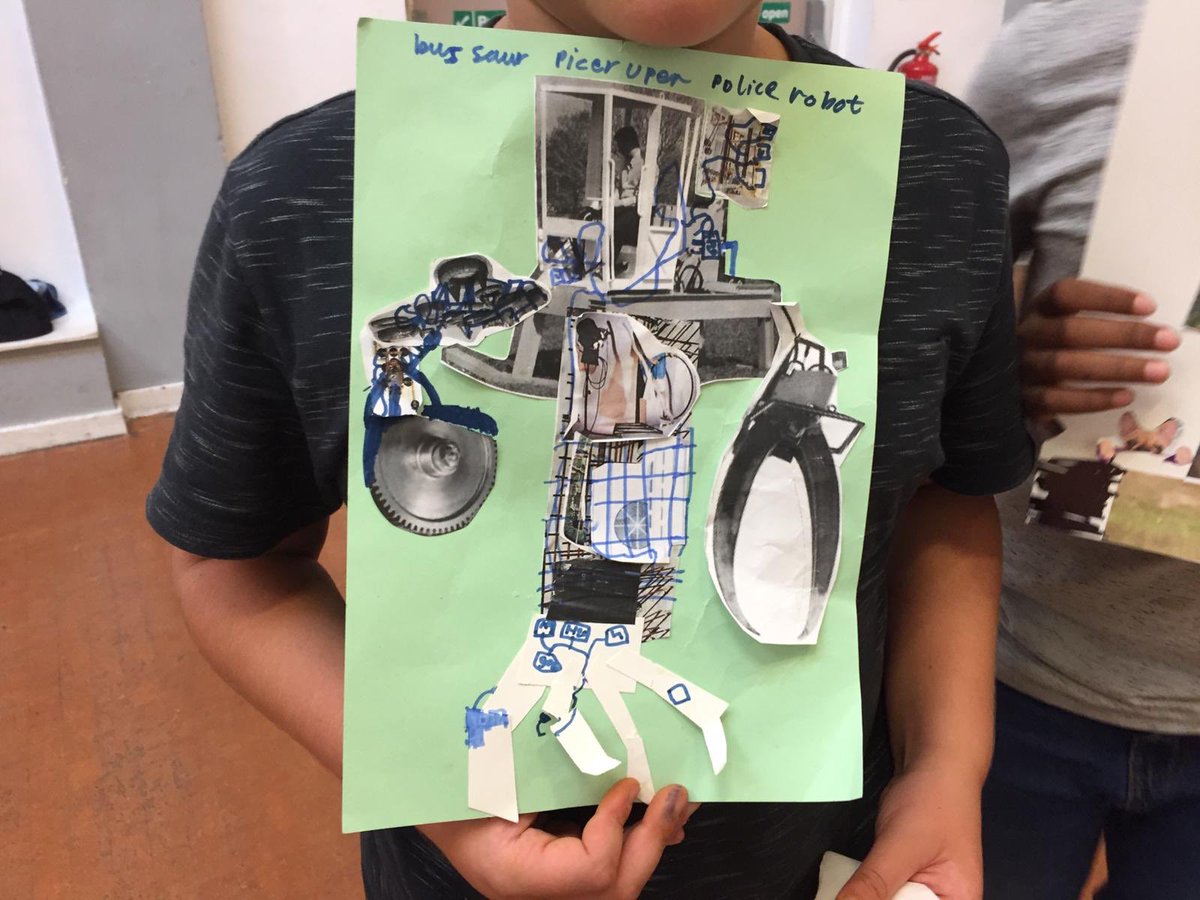 BoldEverywhere's tweet photo. Some amazing #mudskipper collages were made at the Royal Docks Learning and Activity Centre today #engineeringmeetsart https://t.co/Y33d0DJ1dm