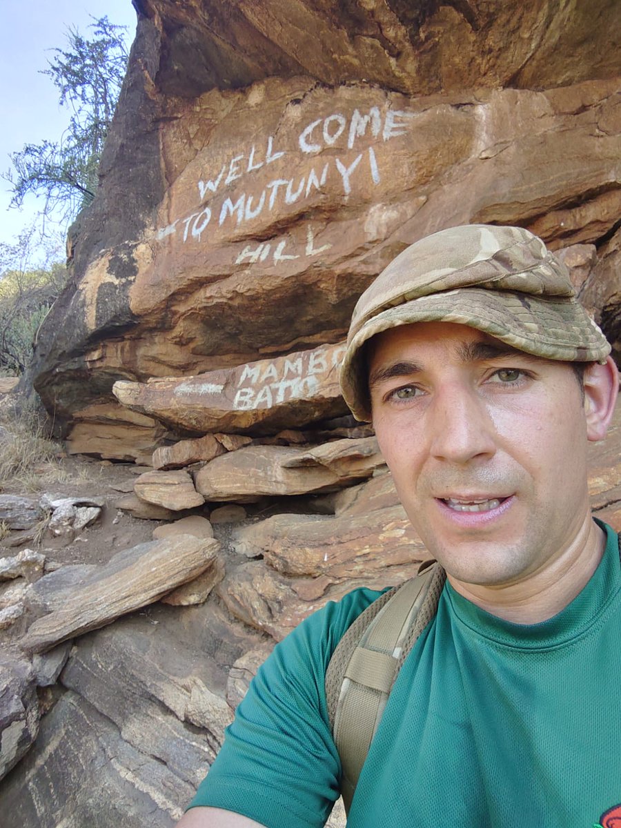 BPST_A's tweet photo. Today SSgt Waite passed the right of passage test for every #Kenyan #Soldier at Kenyan School of Infantry. A gruelling 4miles up and 3 miles down test of endurance which sees you climb the #Mutuyni Hill and sign the book of rights!
#KDFInfo https://t.co/1xGW1HkMc1