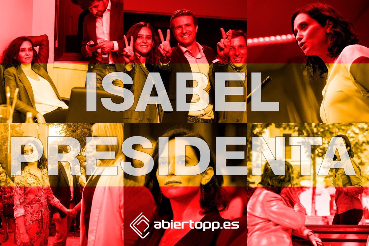 Abierto_PP's tweet photo. #IsabelPresidenta https://t.co/uhM0NPrniJ